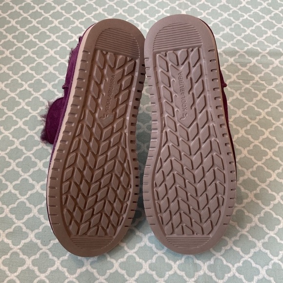 NWOT Koolaburra by UGG Purple Suede Booties 8 & Care Kit - Picture 3 of 10